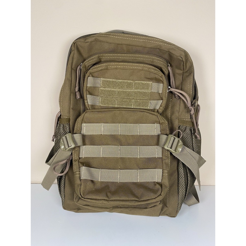 Trooper Tactical Coyote Youth Backpack Light Brown Military Utility Hiking